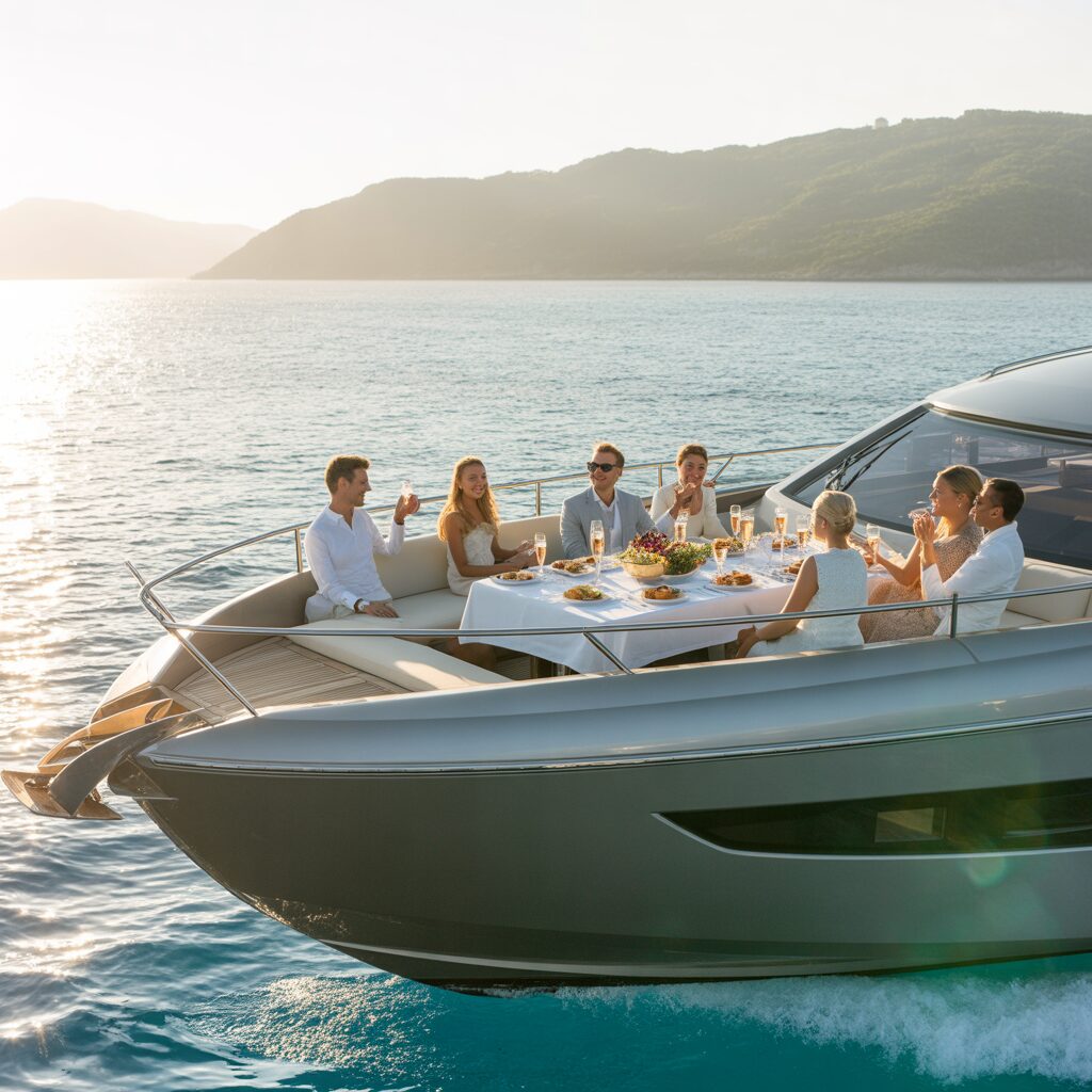 catering para barcos
