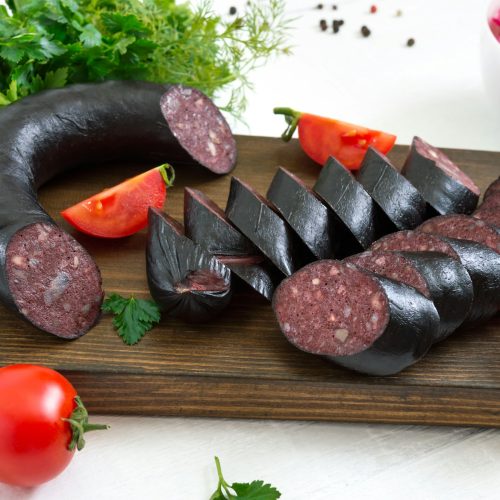 Morsilla - blood sausage.
