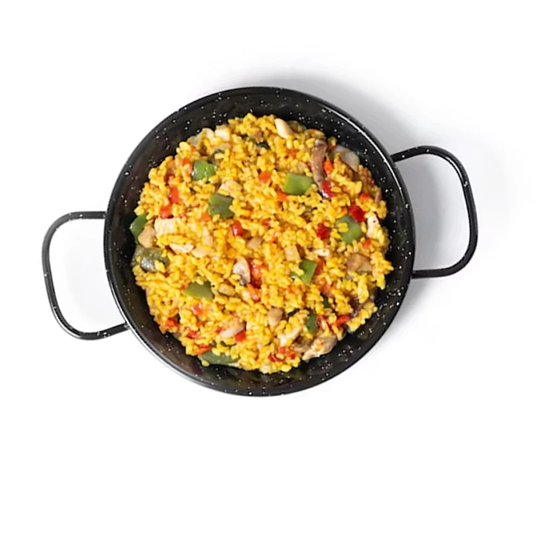 Paella de verduras